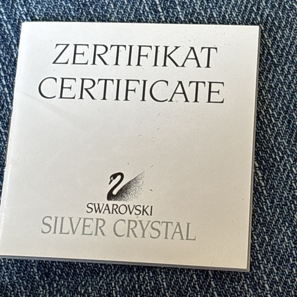 Swarovski Crystal Figurine, Sparrow w Frosted Beak 169685 1.5" 1992 Retired - Picture 10 of 11